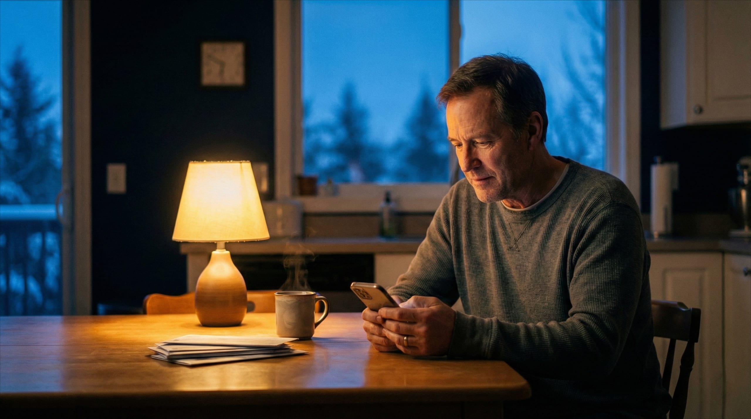 man buying a lottery ticket online